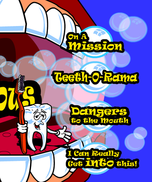 Image of title page for The Marvelous Mouth interactive computer program