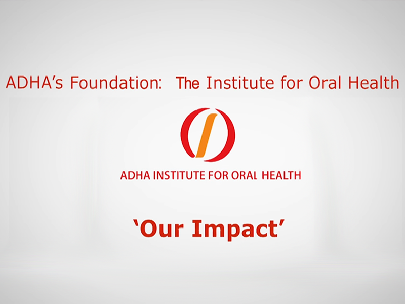 Link to [American Dental Hygienists' Association] (2016, Mar 10). IOH: About Us. [Video File]. Retrieved from https://youtu.be/1Trvo4AWwVU